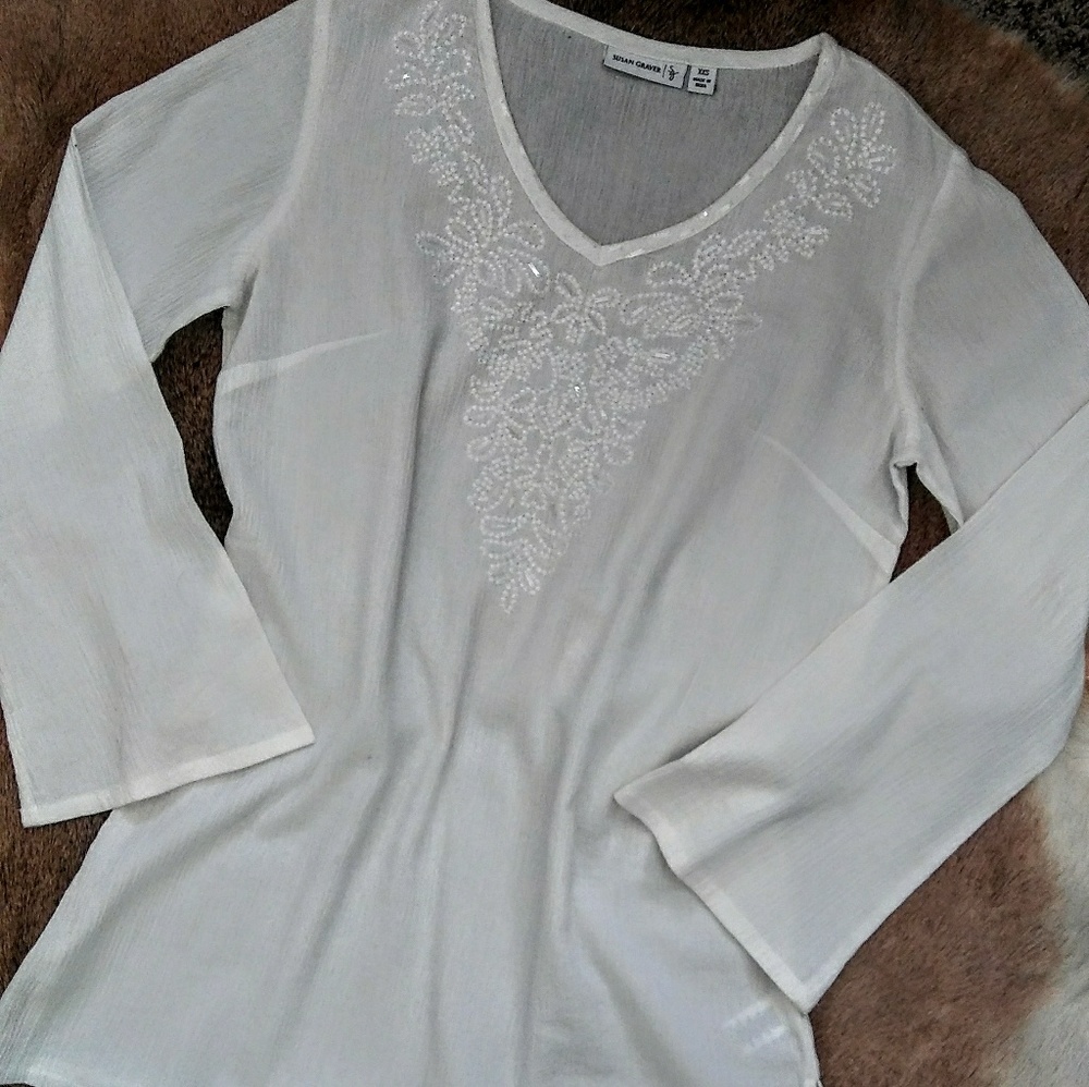 Susan Graver Tunic Blouse